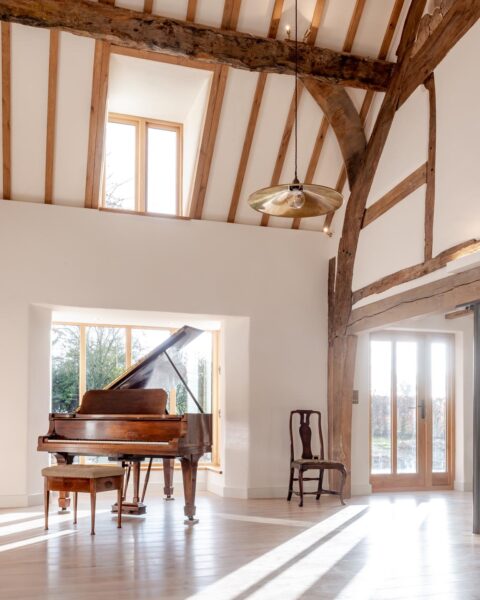 Flint Architecture — Cruck Framed House